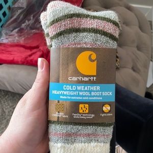 Carhartt cold weather wool boot socks